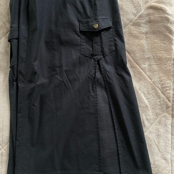 Black Size 9 - Stretch Hurley Maxi Skirt - Picture 3 of 7